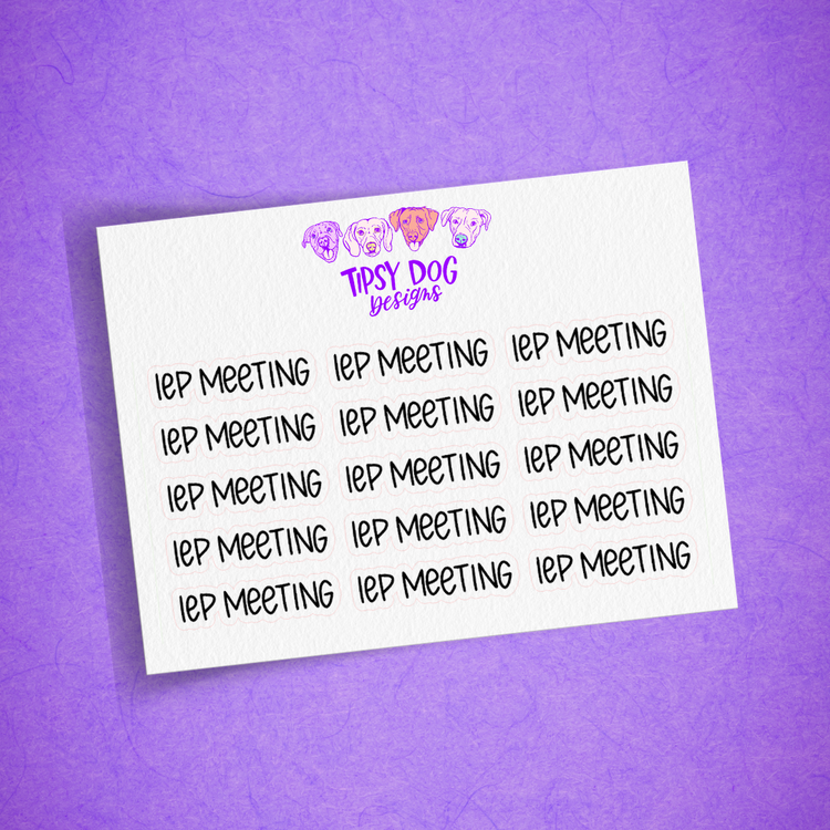 IEP Meeting