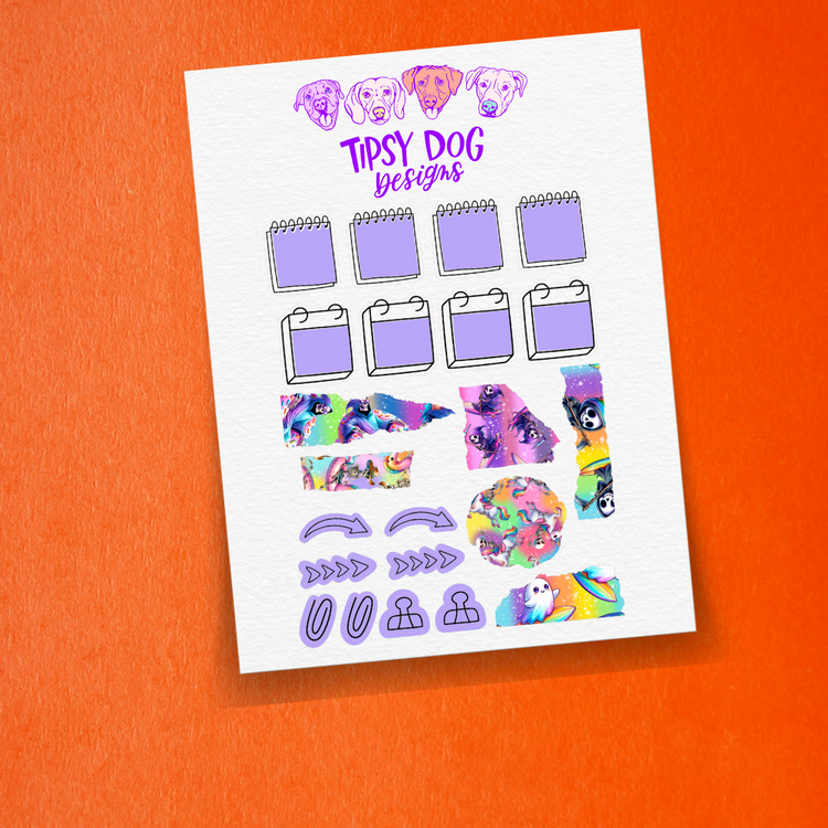 Death By Rainbows Journaling Kit 2025