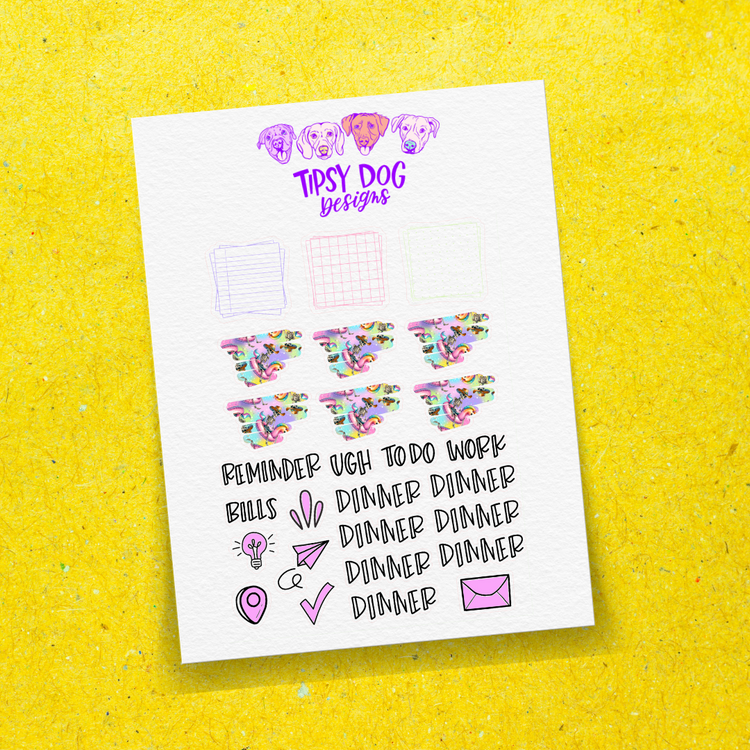 Death By Rainbows Journaling Kit 2025