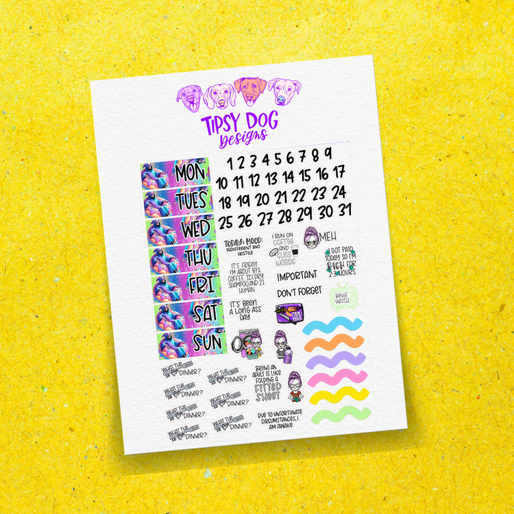 Death by Rainbows Weekly Kit 2025
