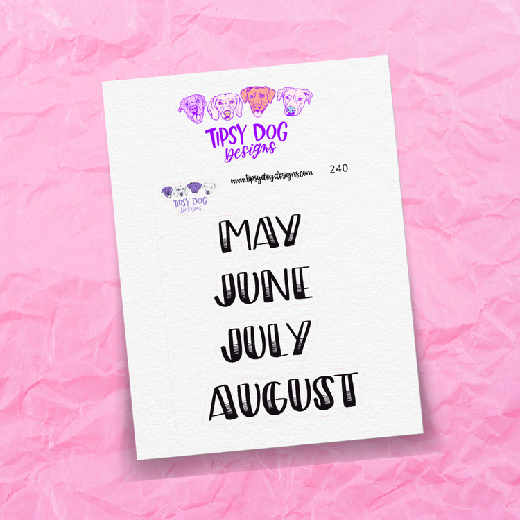 Lavender Fields A5W Monthly (Sidebar)