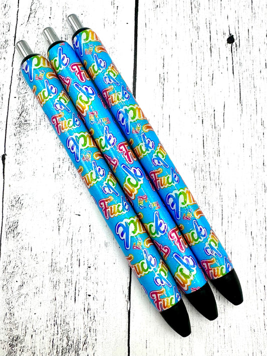 LF Inspired Fuck Glitter Gel Pen