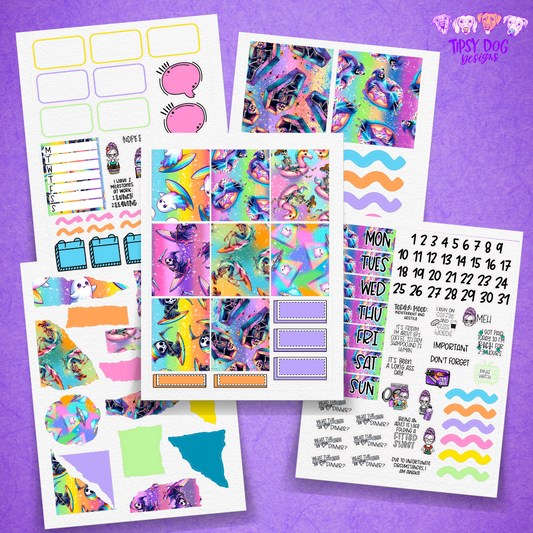 Death by Rainbows Weekly Kit 2025