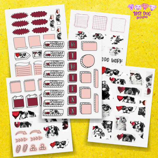 Andrea's Birthday Kit Sip Happens Journaling 2025
